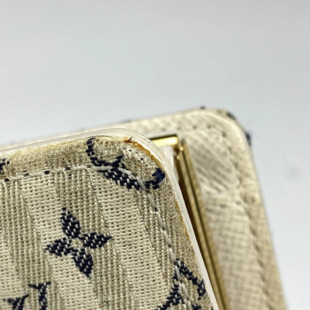 Louis Vuitton Viennois fold Porte Billet Croisette Closure Clasp Monnaie Bi